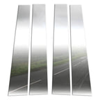Diamond Grade 4pc Stainless Steel Pillar Post Covers for 2007-2016 GMC Acadia