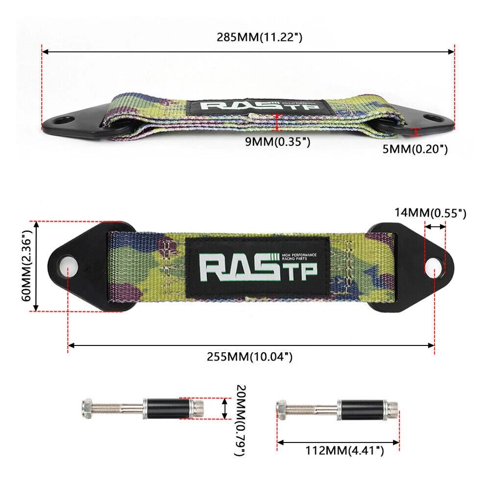 Off-Road Suspension Limit Strap for ATV UTV (10" to 26")