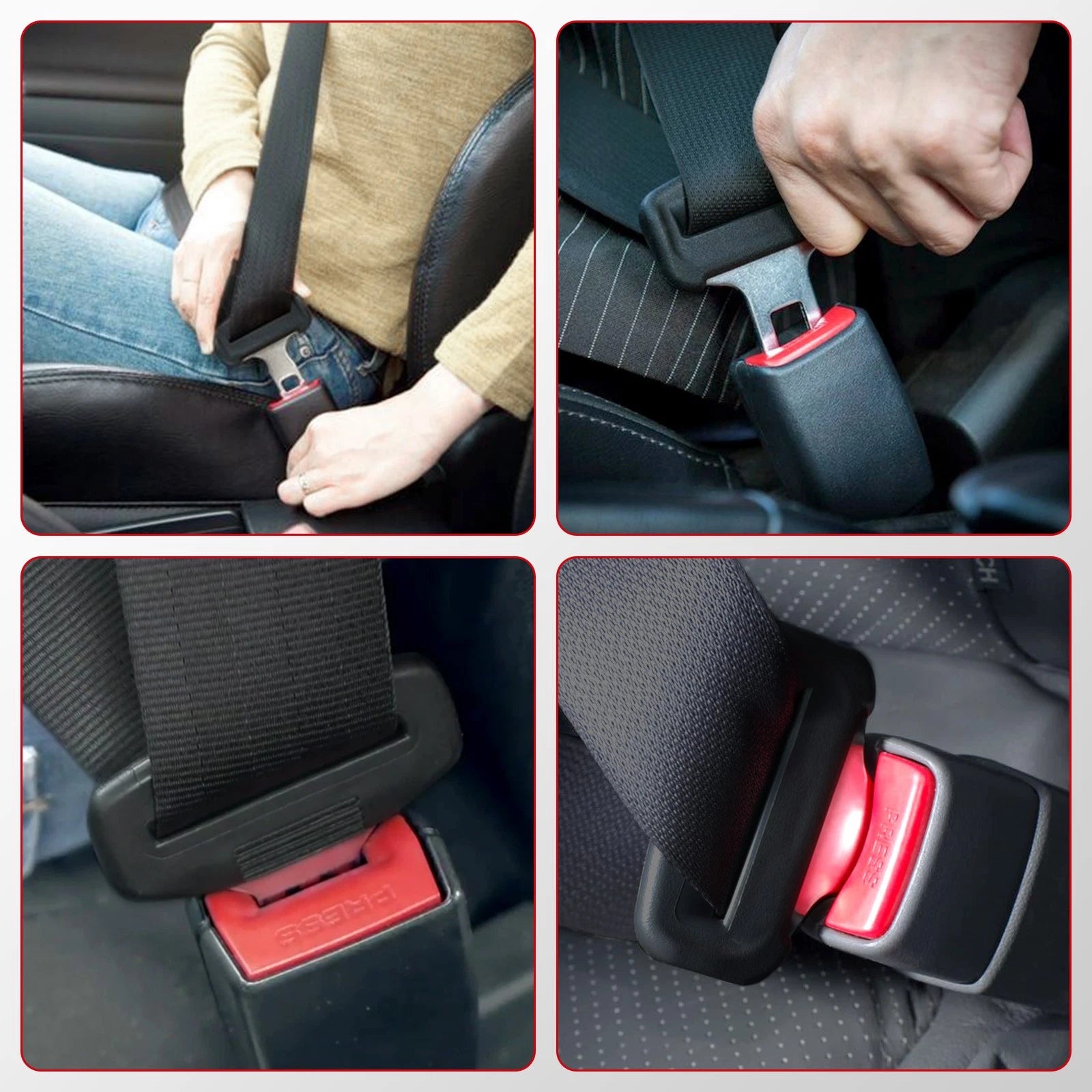 3 Point Retractable Seat Belt Kit for Jeep Wrangler (1982–1995)