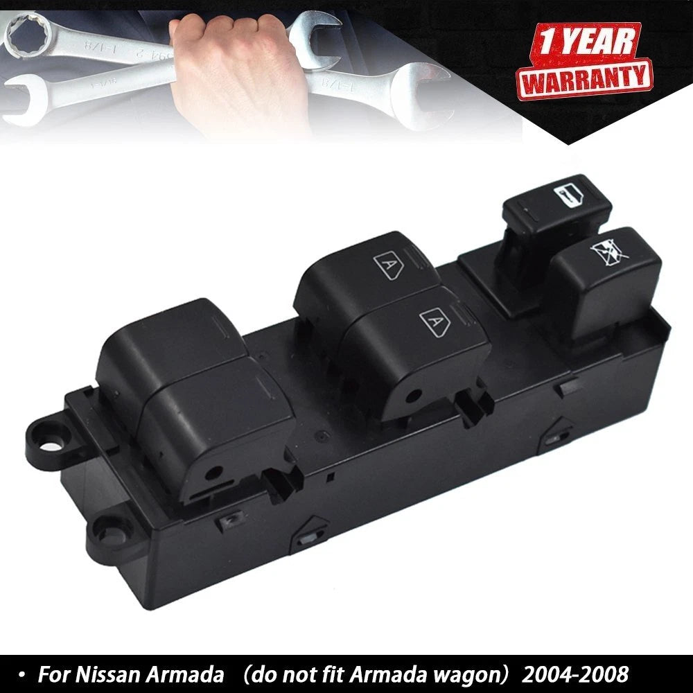Master Window Control Switch for Nissan Titan Armada (2004â2014)