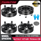 Hubcentric Wheel Spacers for Ford Ranger (1983–2012)