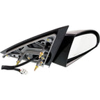 Right Heated Power Mirror for Chevy Impala (2006–2013) Paintable Smooth Base