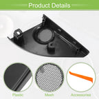 Pair A Pillar Door Tweeter Speaker Cover Trim for Toyota RAV4 (2013–2018)