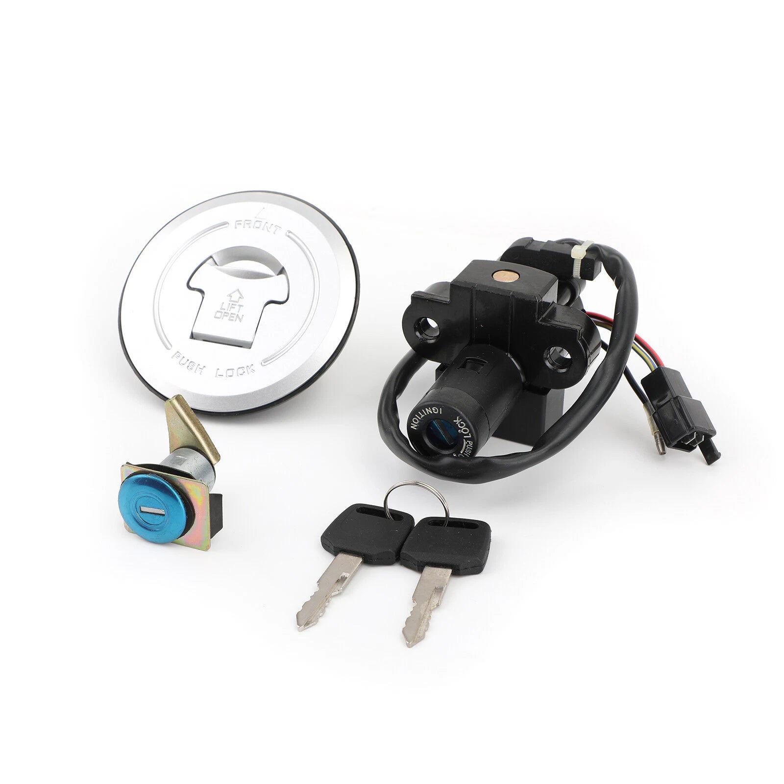 Ignition Switch & Fuel Gas Cap Key for Honda Hornet 250 650 CB600F (1998–2002)