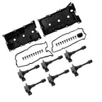 Engine Valve Cover & Ignition Coil Set for Infiniti G35 FX35 Nissan 350Z (2003–2008)