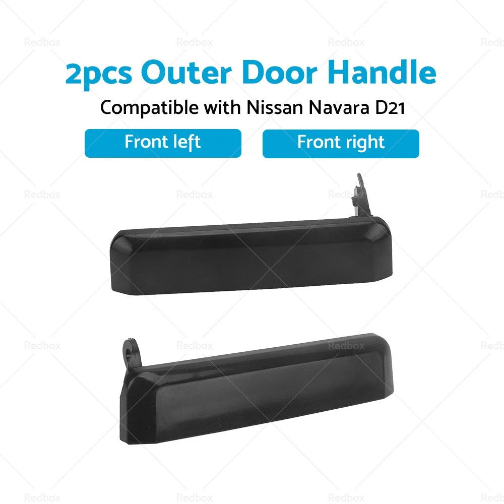 Front Outer Door Handle Pair for Nissan Navara D21 (1986–1997)