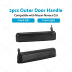 Front Outer Door Handle Pair for Nissan Navara D21 (1986–1997)