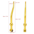 Dual Bend Short Throw Shifter for Honda Civic 1988-2000 Gold Tone