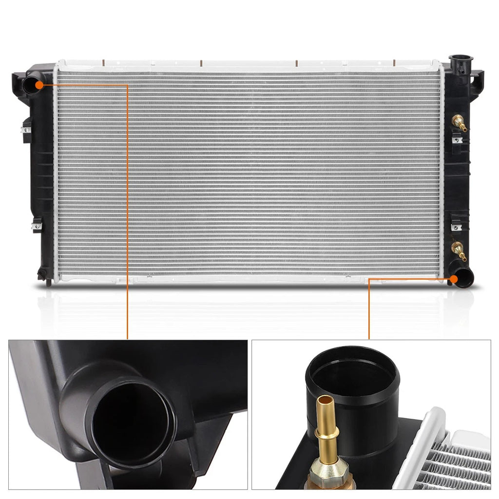 Full Aluminum Radiator for Dodge Ram 2500/3500 8.0L (1994–2002) DPI-1555