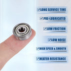 5 Pcs 625ZZ Deep Groove Ball Bearings for Various Models (5x16x5mm)