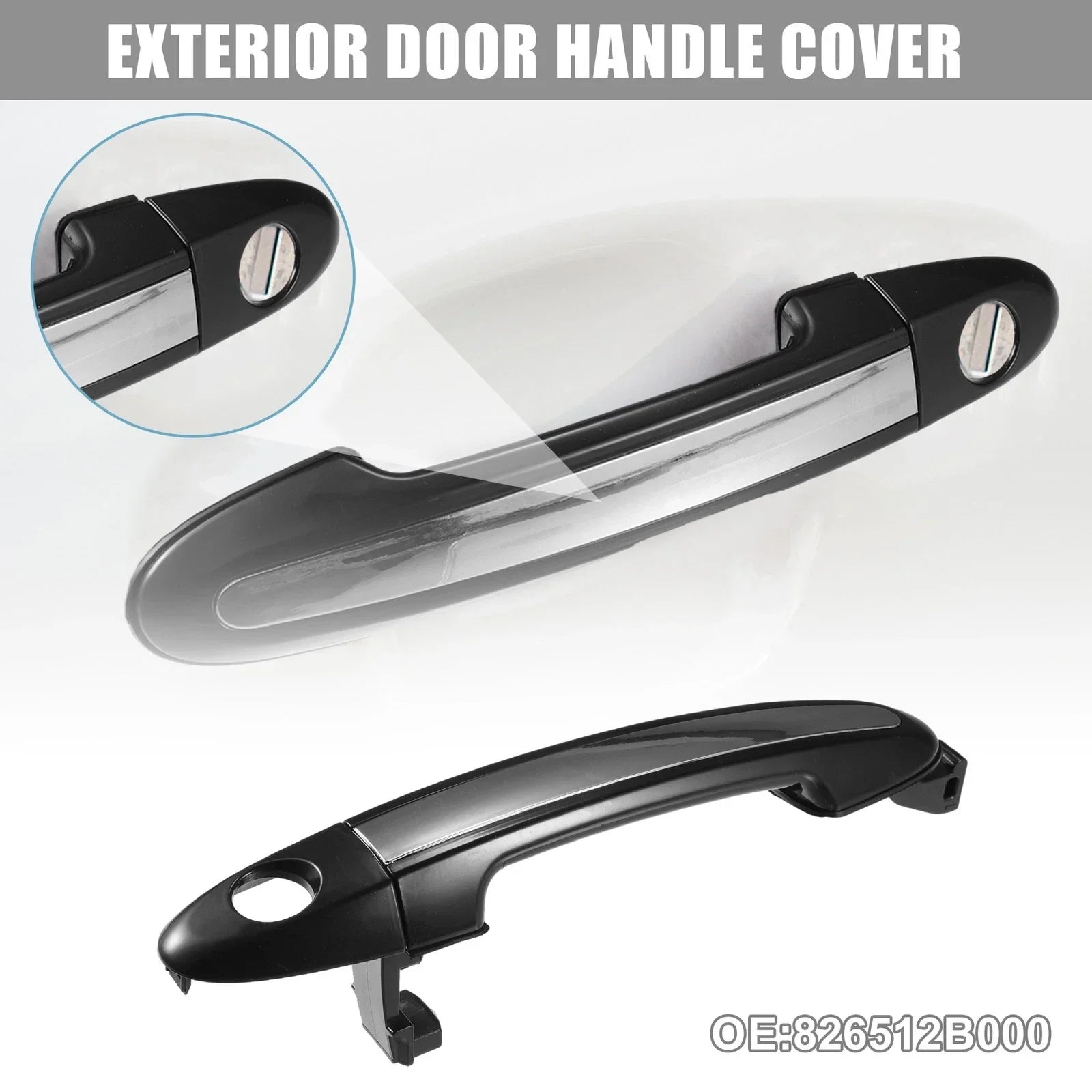 Front Left Door Handle for Hyundai Santa Fe (2007-2012)