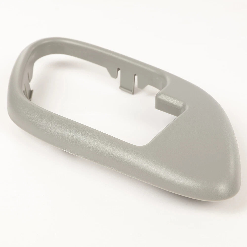 Set of 2 Inner Door Handle Bezels for Chevy GMC Truck (95–99) Gray