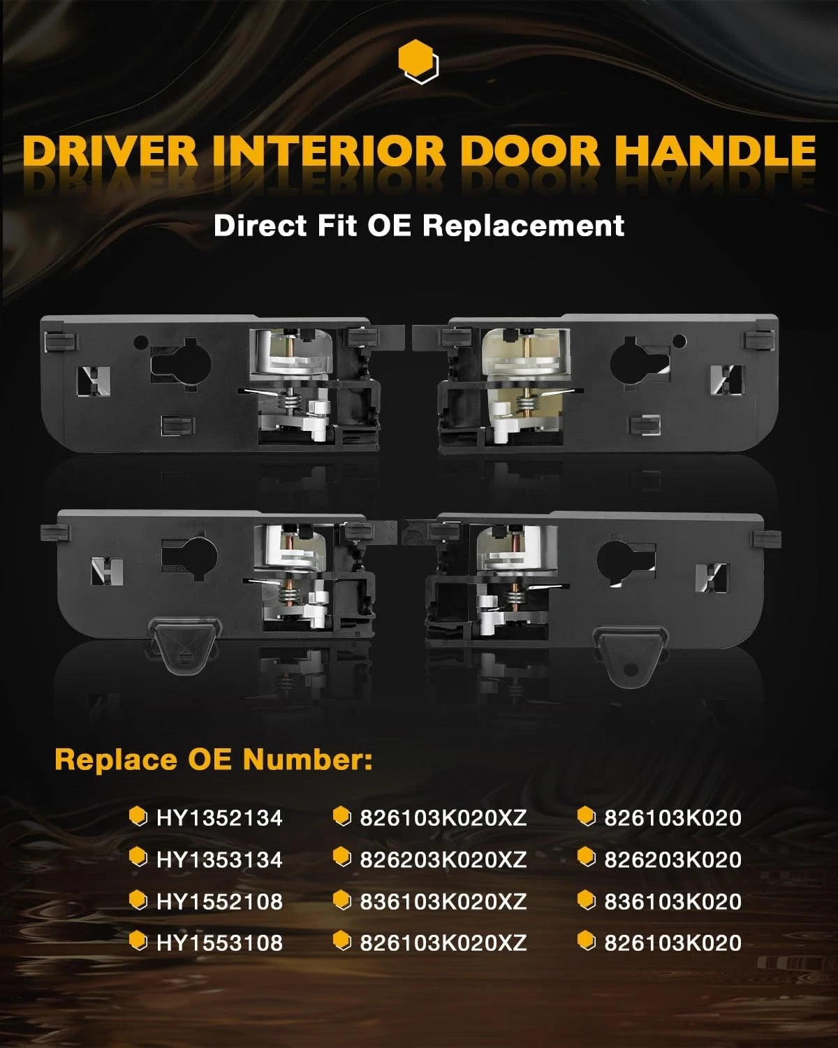 Interior Door Handle Kit for Hyundai Sonata (2005-2008)