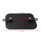 CNC Black Right Side Number Plate Panel Cover for Motorcycle