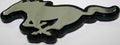 Chrome Emblem Tag Adhesive Sticker for Ford Mustang (3D, 5.0, Saleen)