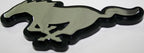 Chrome Emblem Tag Adhesive Sticker for Ford Mustang (3D, 5.0, Saleen)