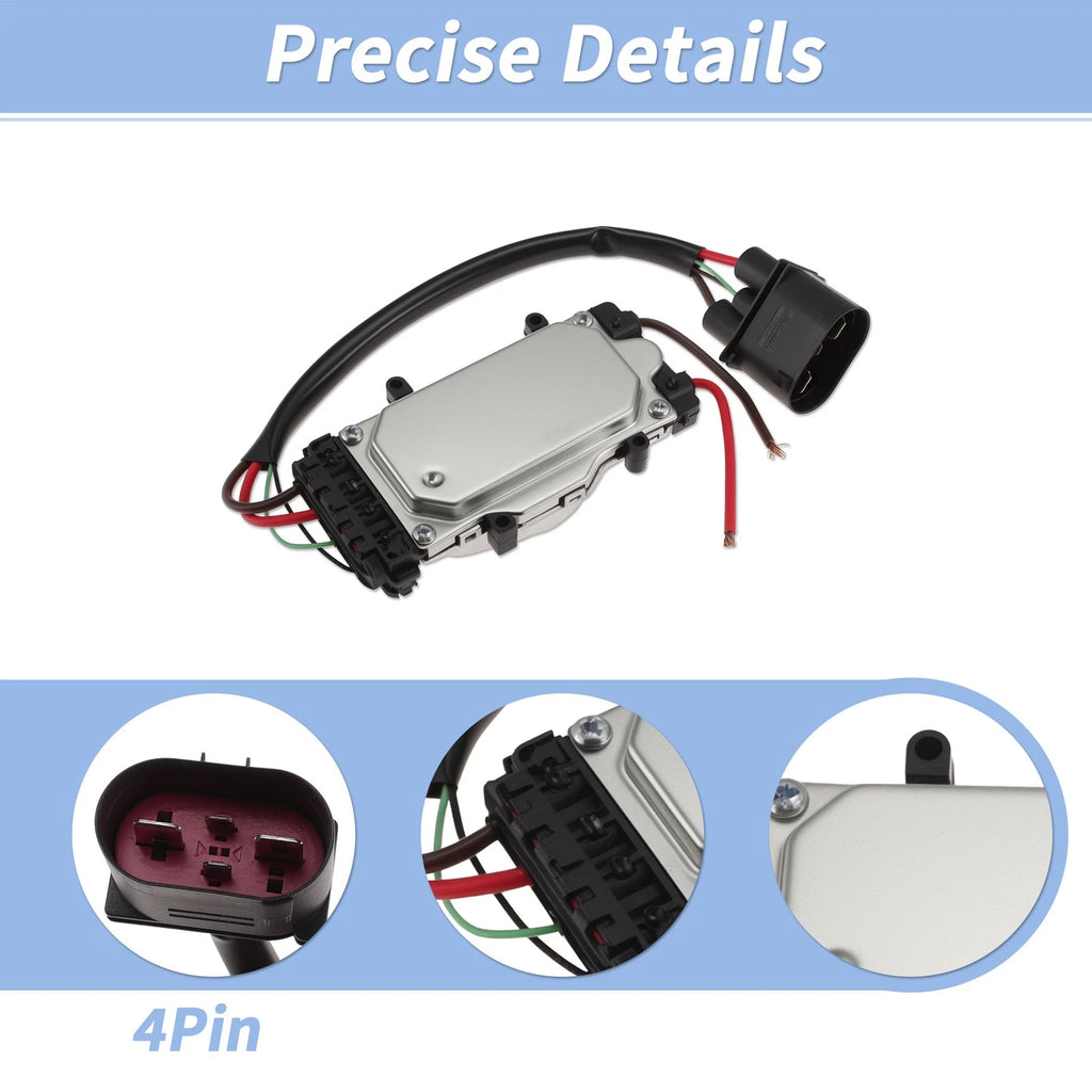 Engine Cooling Fan Control Module Resistor for Audi Q7 (2007–2015)