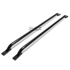Set of 2 Black Mild Steel Truck Rail Bars for Silverado/Sierra 1500 (2007–2013)