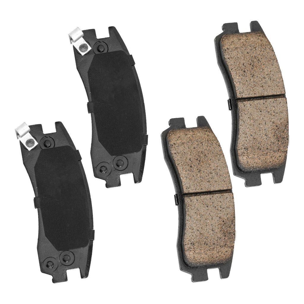 Rear Ceramic Brake Pads for Buick Cadillac Deville Chevy Pontiac Oldsmobile (2018–2024)