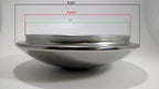 Wheel Hubcaps Set for 1940 Ford Deluxe Stainless 8 1/8 Inch Opening