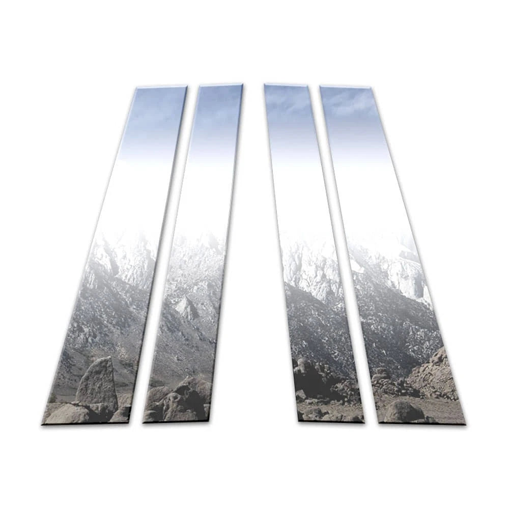 Diamond Grade 4pc Stainless Steel Pillar Post Covers for 2016-2024 Volvo XC90