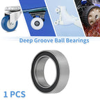 MR128-2RS Deep Groove Ball Bearing for Scooter Skateboard Wheel (8x12x3.5mm)