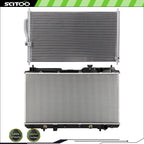Radiator and A/C Condenser Kit for Honda CR-V (1997–2001)