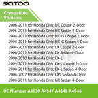 Set of 4 Engine Motor Trans Mounts for Honda Civic 1.8L (2006–2010)