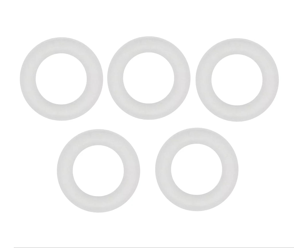 5 Pcs Gearcase Lower Unit Drain Screw Gasket for Evinrude Johnson (311598)