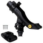 Adjustable Fishing Rod Holder for Kayak (Deck Mount Base)