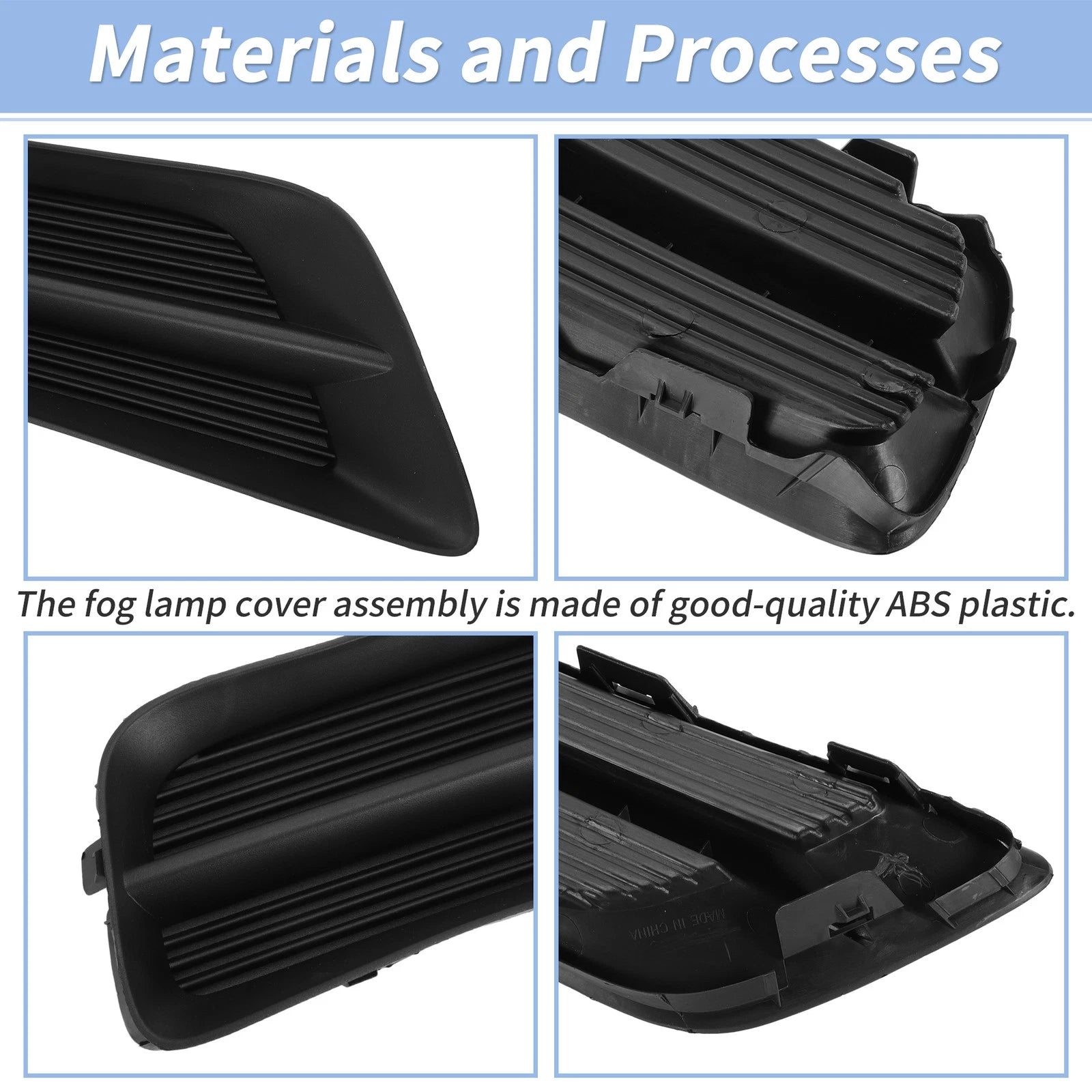 Front Bumper Fog Light Lamp Cover for Honda Accord (2013–2015) 71112T2AA00/71102T2AA00