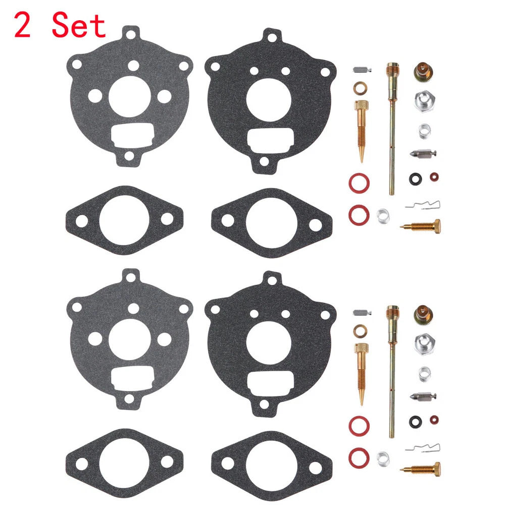 Set of 2 Carburetor Carb Kit for B & Stratton (394693, 291763, 295938)