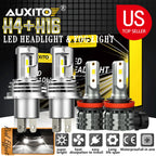 Set of 2 LED Headlight Fog Light Bulbs for Toyota Tacoma (2012–2015)