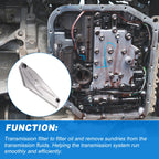 A4LD-E Transmission Filter Oil Pan Gasket Kit for Ford (E6TZ7A098A)