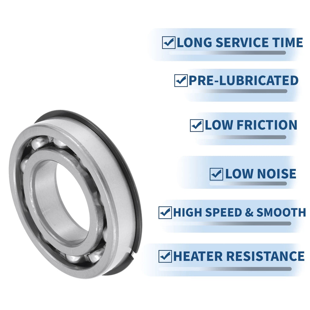 6209NR Deep Groove Ball Bearing for Scooter Skateboard Wheel (P0)