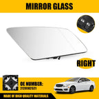 Heated Passenger Side Mirror Glass for Mercedes E250 E350 E400 E550 (2010–2016)