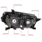 Driver Left Side Headlight for Toyota 4Runner (2010–2013) OE Style