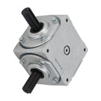 Right Angle Bevel Gearbox 40 HP 1,800 RPM with 2 Keyed Shafts CW/CW 1:1