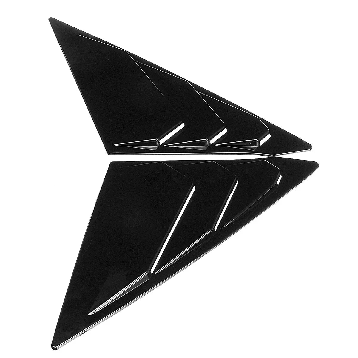 2x Window Louver Vent Shade Shutter Cover for Honda Civic Sedan (2022–2025)