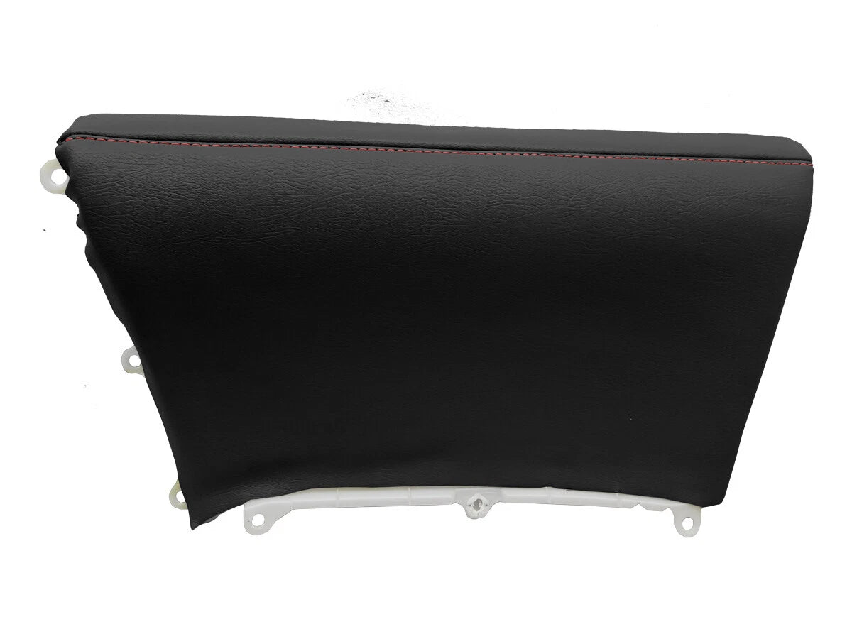 Door Panel Cover for Toyota 4Runner (2010–2020) PVC Leather Red Stitch