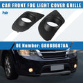 2X Front Left Right Fog Light Grille Cover for Dodge Journey (2011–2019)