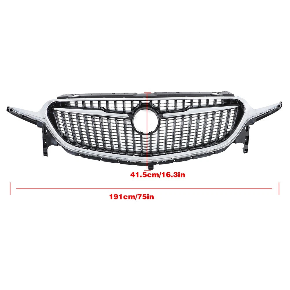 Chrome Front Bumper Upper Grille for Buick Enclave (2018–2021) 84739632