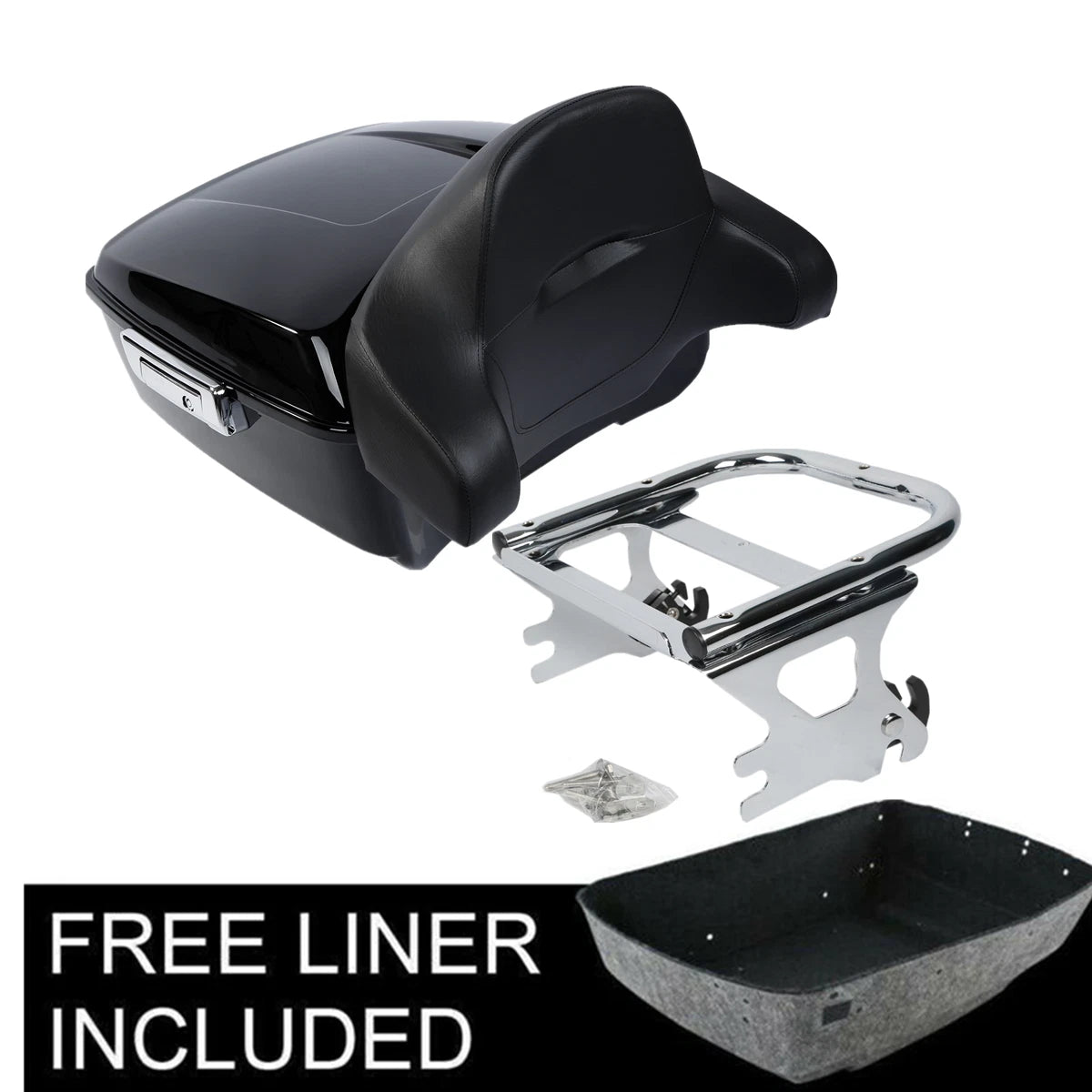 Trunk Mount Rack Pad for Harley Touring Electra Street Glide (1997–2008)