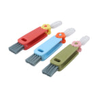 3X Cup Brush Set for Bottle Neck and Cup Mouth Cleaning Tool