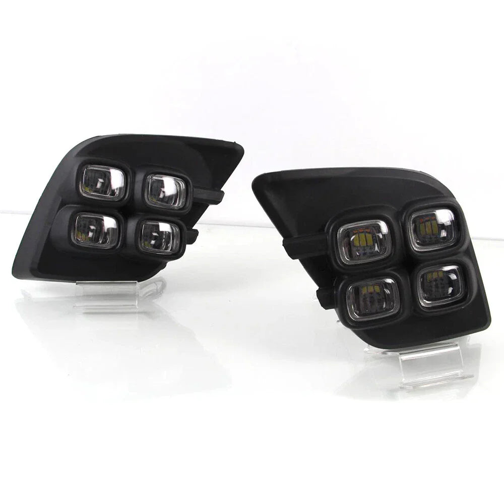 Daytime Running Lights Driving Fog Lamps for Toyota Hilux (2015–2017)