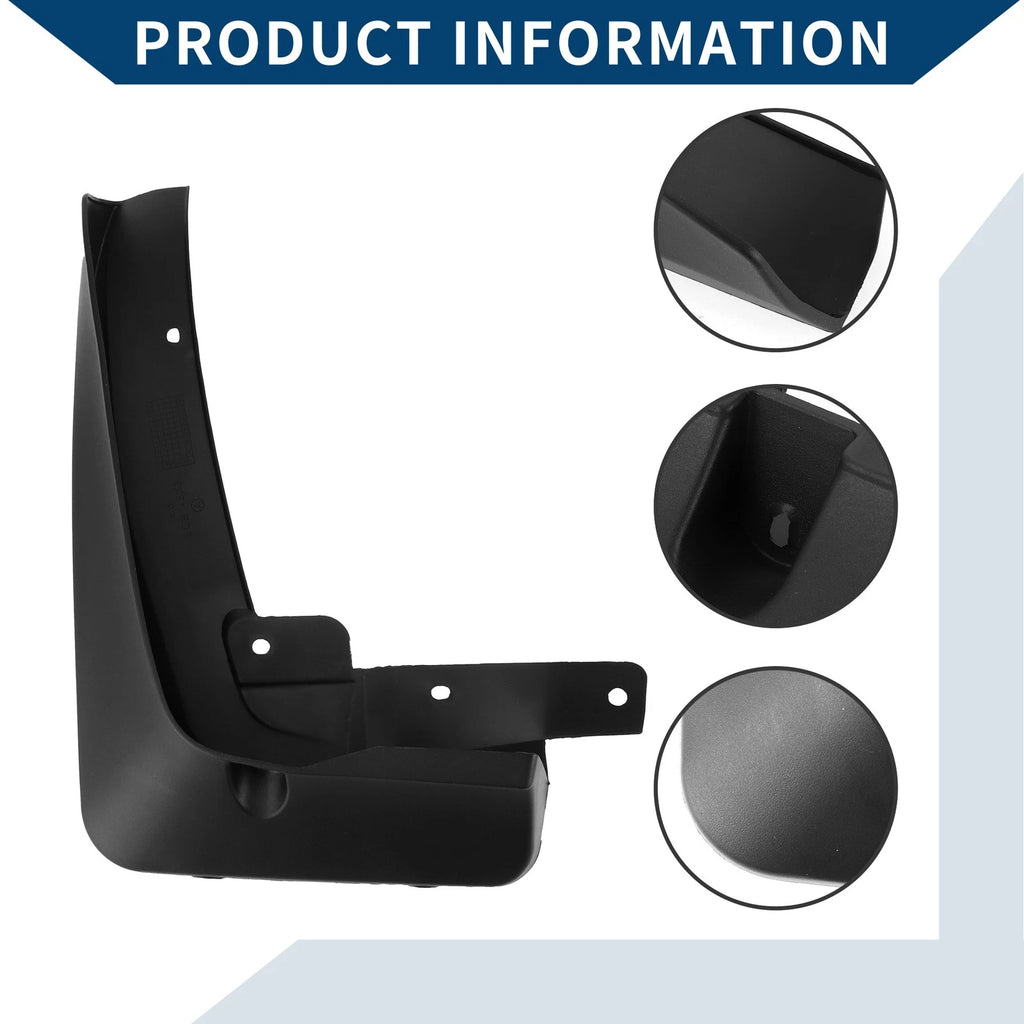 Set of 4 Mud Flaps Splash Guards for BMW X3 (2018–2023)