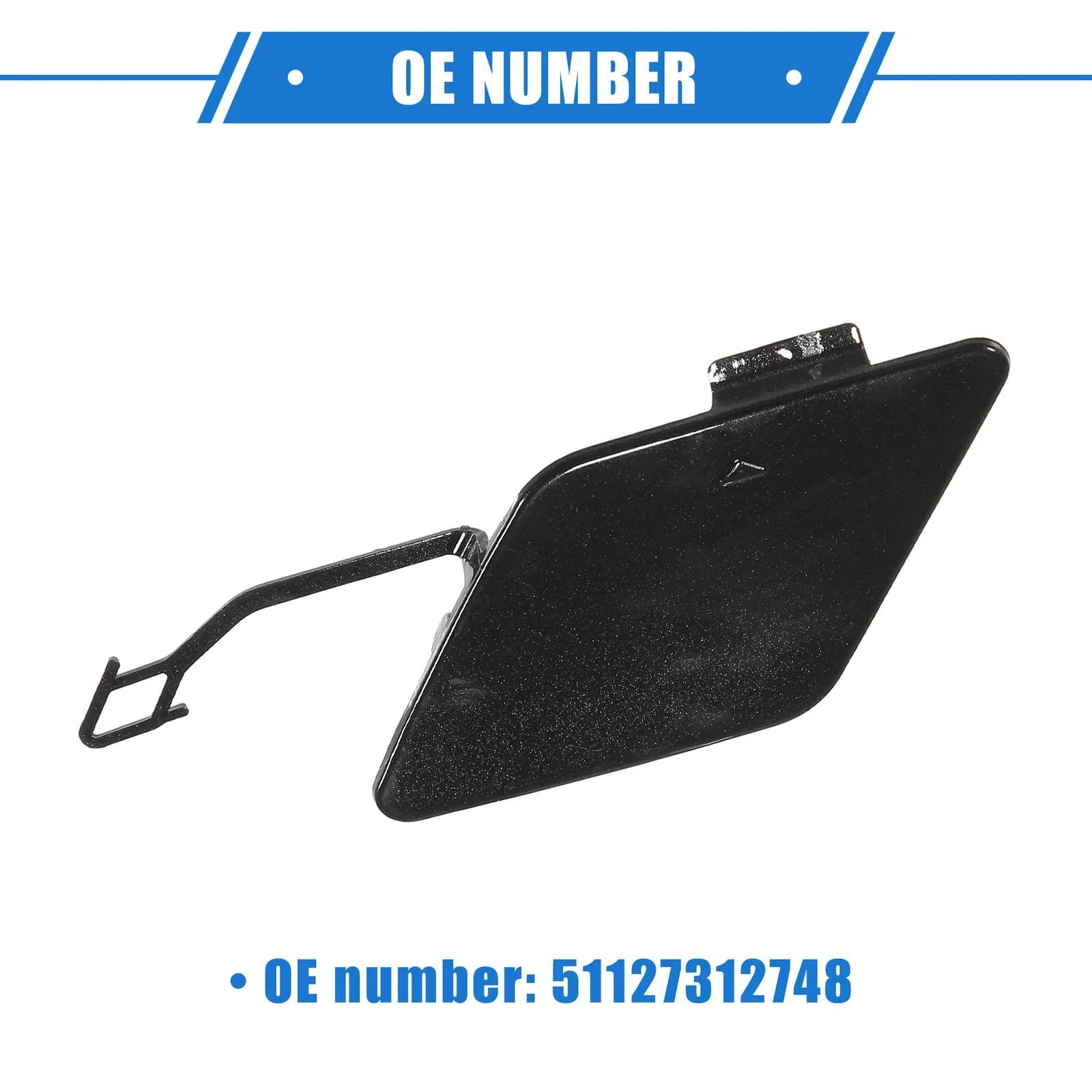 Rear Bumper Tow Hook Eye Hole Cover Cap for BMW 3 F30 (2012-2015)