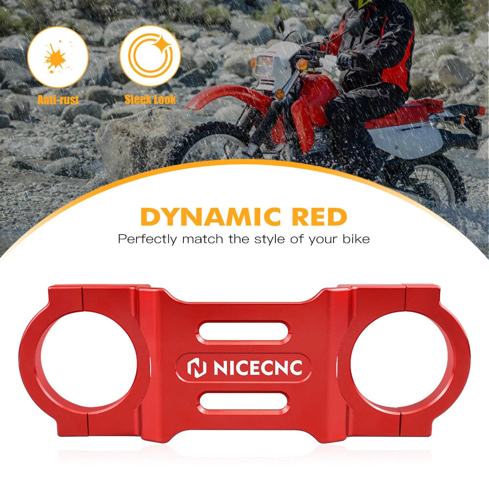 NICECNC Front Fork Brace Stabilizer Kit for Honda XR 650L XR650L (1993–2025)