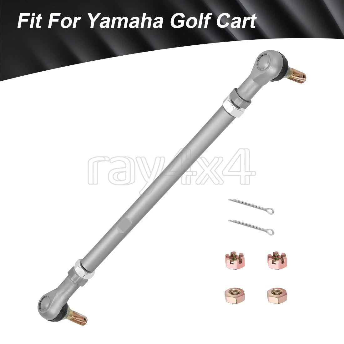 Tie Rod Assembly for Yamaha Golf Cart G11 G14 G16 G19 G20 G21 G23 (1996–2009)