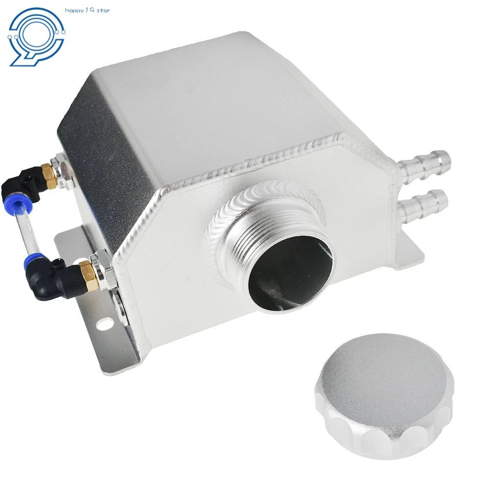 Aluminum Coolant Overflow Bottle for Universal Vehicles (1L)